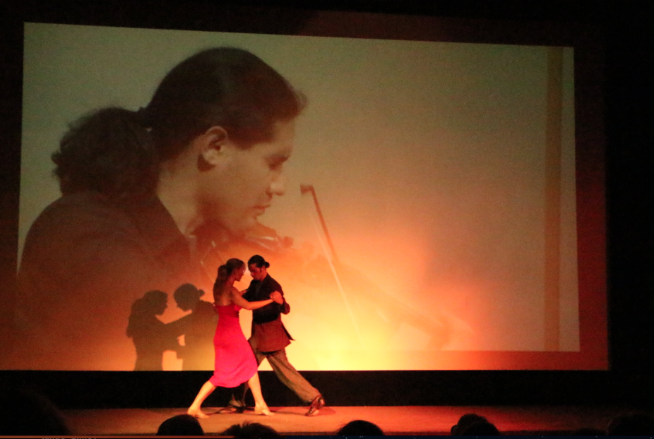 Marianne Hettinger dances live tango at her screening 2012